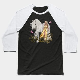 Wonderful unicorn with fairy Baseball T-Shirt